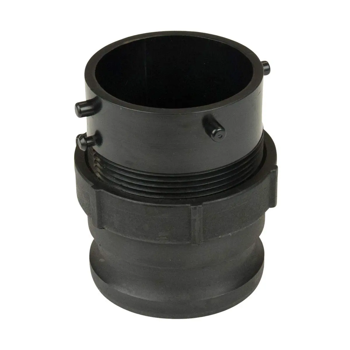 Lippert Components 360785 Waste Master RV Sewer Hose Male Bayonet Fitting Converter , Black