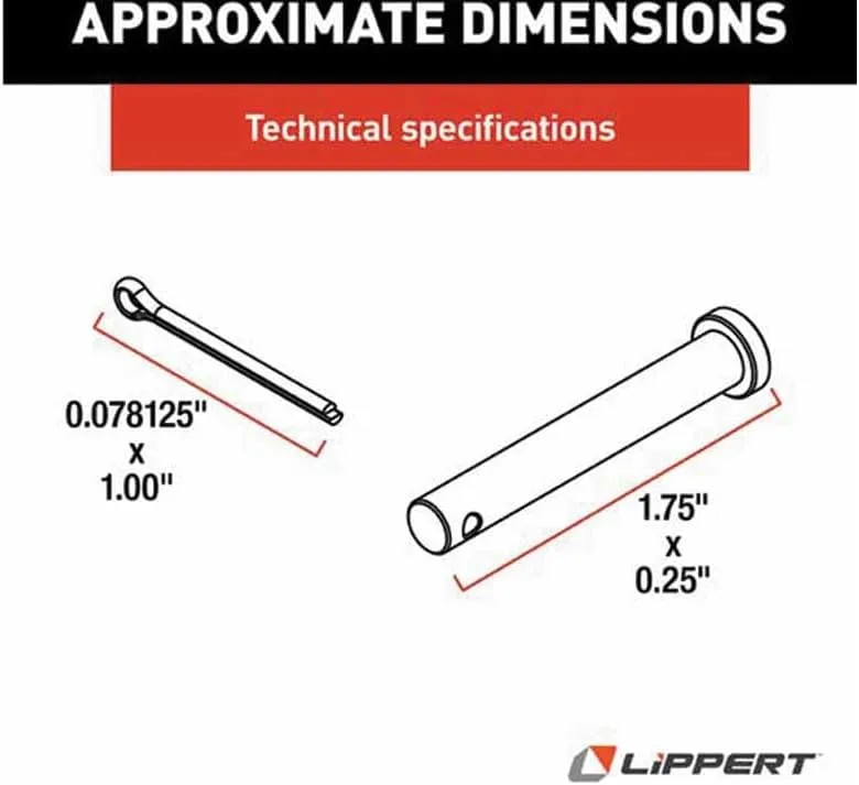 Lippert Components 379178 Cotter/Clevis Pin