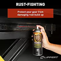 Lippert 674806 Chassis Shield Rust Inhibiting Spray for 5th Wheel RVs, Travel Trailers and Motorhomes, 12 Oz.