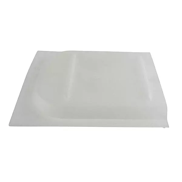 Lippert Motorhome Entry Screen Door Bubble Slider Panel with Frosted Finish - 234101