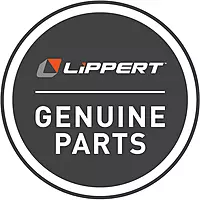 Lippert Motorhome Entry Screen Door Bubble Slider Panel with Frosted Finish - 234101