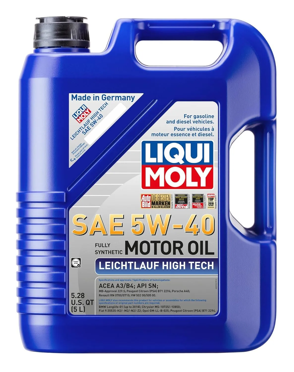 LIQUI MOLY Leichtlauf High Tech 5W-40 Engine Oil