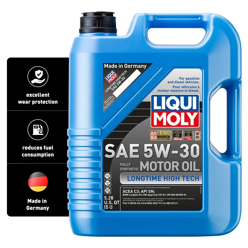 LIQUI MOLY Longtime High Tech SAE 5W-30 | 5 L | Fully synthetic engine oil | SKU: 2039 5 Liter