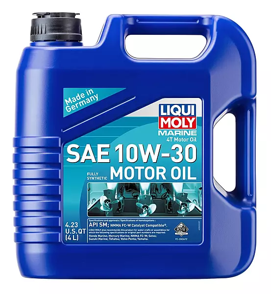 LIQUI MOLY Marine 4T Motor Oil SAE 10W-30 | 4 L | Marine motor oil | SKU: 20522