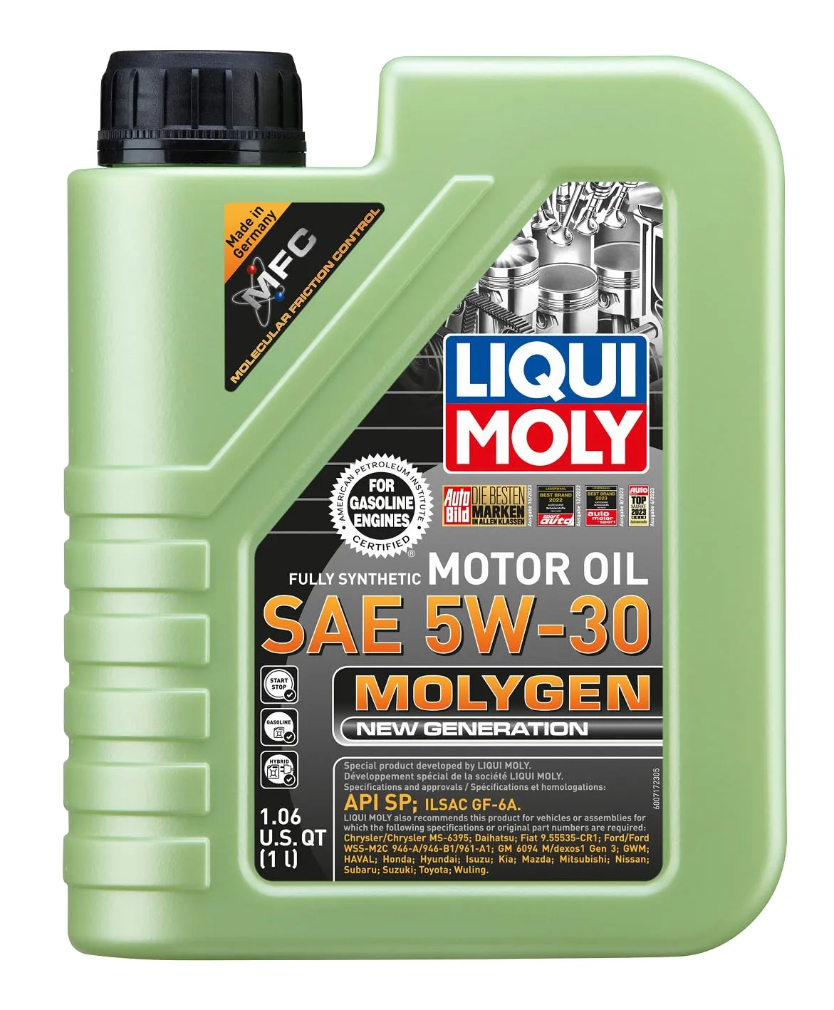 LIQUI MOLY Molygen New Generation Motor Oil - 1 L