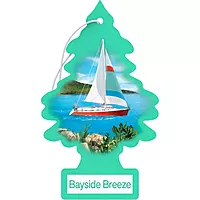 CAR FRESHNER Bayside Breeze Little Trees Air Freshener