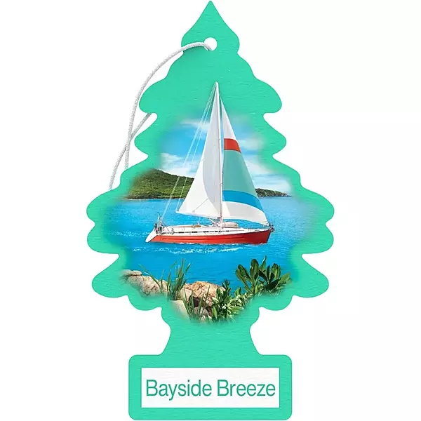 CAR FRESHNER Bayside Breeze Little Trees Air Freshener