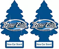 Little Trees New Car Air Freshener, 3 ct (Pack of 2)