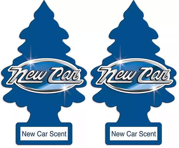 Little Trees New Car Air Freshener, 3 ct (Pack of 2)