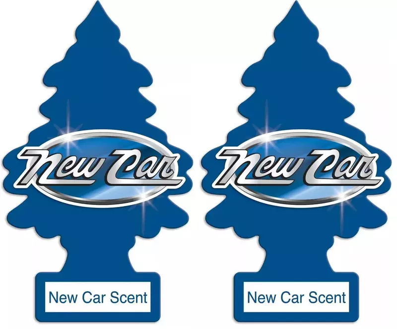 Little Trees New Car Air Freshener, 3 ct (Pack of 2)