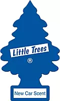 Little Trees New Car Air Freshener, 3 ct (Pack of 2)