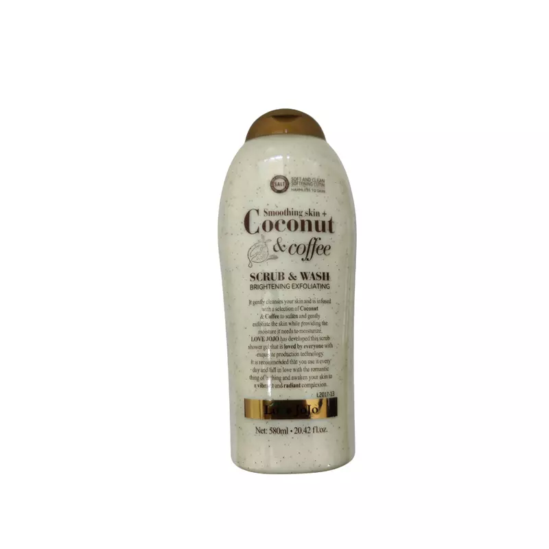 LOVE JOJO SCRUB&WASH COCONUT& COFFEE 580ML..