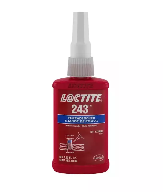 1329467 Loctite Primerless Threadlocker 243, 50mL, Blue