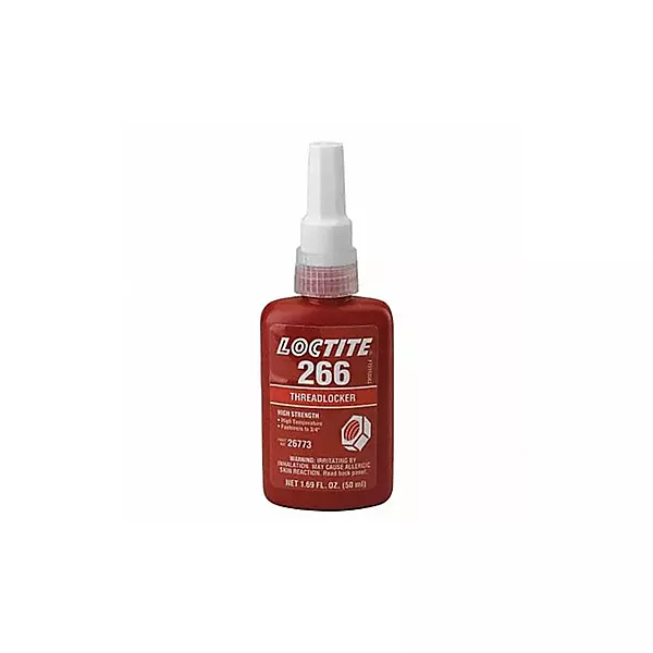 Loctite 266 Threadlocker Red Liquid 50 ml Bottle - 26773 [Price is per Bottle]