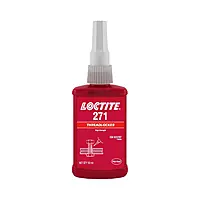 Loctite Threadlocker, Red, 50 mL (271 Series) - High Strength