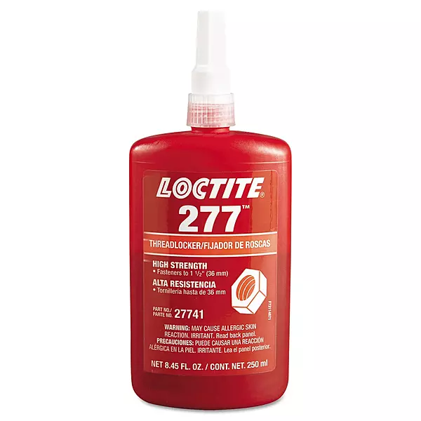 Loctite 442-27741 277 High-strength Threadlocker, 250 Ml, Red
