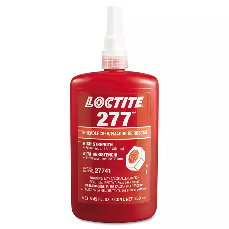 Loctite 442-27741 277 High-strength Threadlocker, 250 Ml, Red