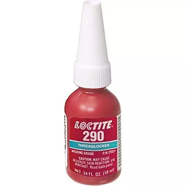 Loctite 290 Strength Threadlocker, 10 mL Bottle, Green 10 milliliters