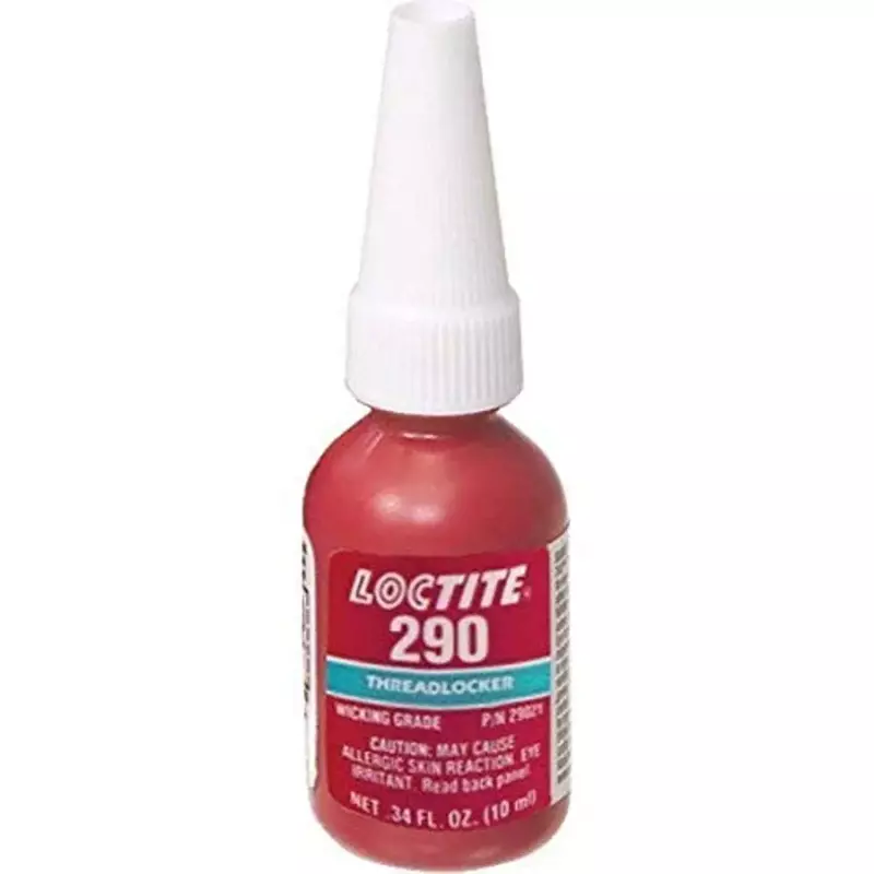 Loctite 290 Strength Threadlocker, 10 mL Bottle, Green 10 milliliters