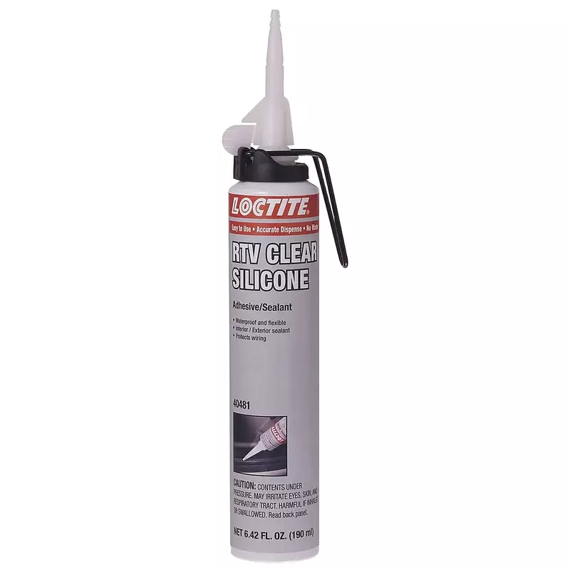 Loctite 40481 Silicone Adhesive/Sealant, 190 ml 190 ml, 1 Pack