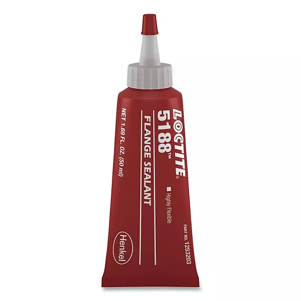 LOCTITE 5188 Flange Gasket Sealant, Anaerobic, 50 mL, Red