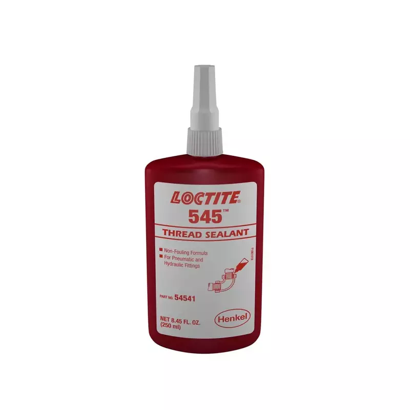 Loctite LOC54541 545 Thread Sealant for Hydraulic/Pneumatic Fittings 5 250 ml, Purple (Pack of 10)