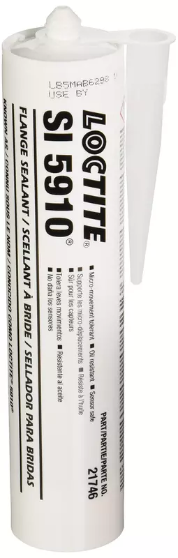 Loctite HL231232 5910 Silicone Sealant, 300 mL Cartridge, Black, Pack of 10