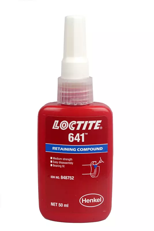Loctite 641 442-21458 50ml Retaining Compound, Controlled Strength, Yellow Color