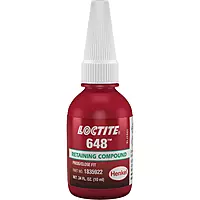 Loctite 648 Retaining Compound Green Liquid 10 mL Bottle - 00648