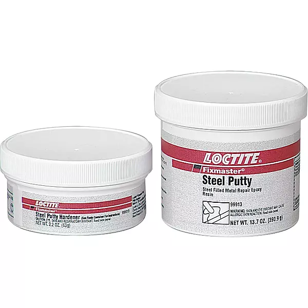 Loctite 99913 Fixmaster Steel Putty Kit, 1 lbs Size, Grey (Pack of 6)
