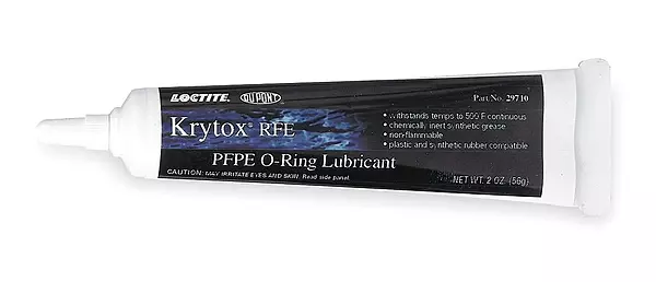Anti-Corrosion Grease: 2 oz Tube, Perfluoropolyether & Polytetrafluoroethylene