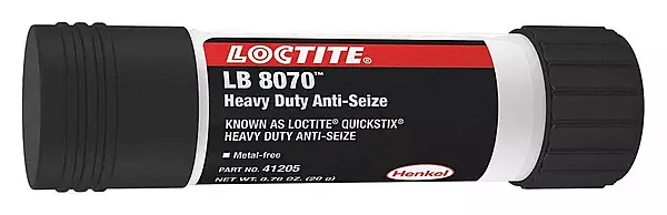 Loctite Anti-Seize Compound, Metal Free, 20g Stick, Black