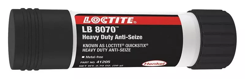 Loctite Anti-Seize Compound, Metal Free, 20g Stick, Black