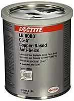 Loctite 51009 Copper LB 8008 C5-A Anti-Seize Lubricant, -20 Degree F Lower Temperature Rating to 1800 Degree F Upper
