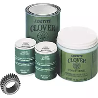 Clover Silicon Carbide Grease Mix - 1-lb. 280 grit clover silicon carbide gre