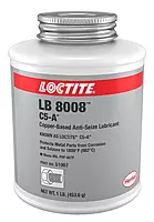 Loctite 51007 Copper LB 8008 C5-A Anti-Seize Lubricant, -20 Degree F Lower Temperature Rating to 1800 Degree F Upper