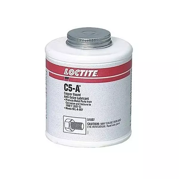 Loctite 51005 Copper LB 8008 C5-A Anti-Seize Lubricant, -20 Degree F Lower Temperature Rating to 1800 Degree F Upper