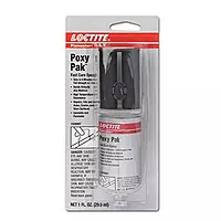 Loctite 235281 Light Amber Fixmaster Poxy Pak Fast Cure Epoxy, 1 oz.