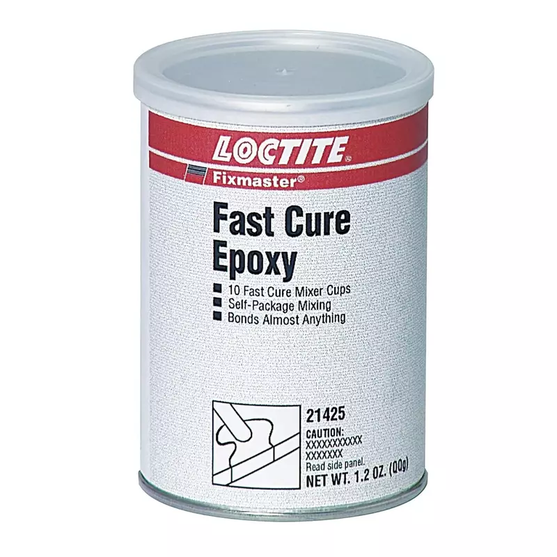 Loctite 21425 Gray Fixmaster Fast Cure Epoxy Mixer Cups, 0.14 fl. oz.