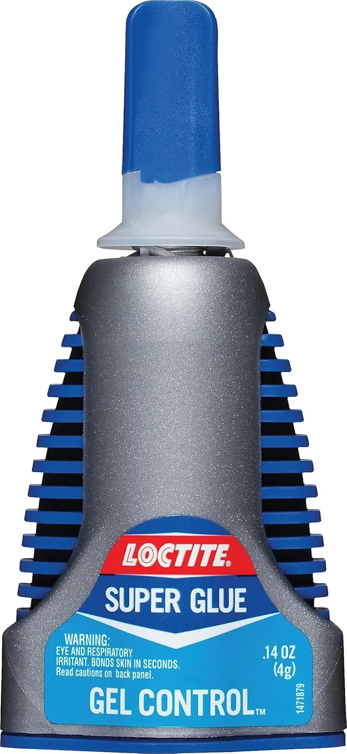 Loctite Super Glue Gel Control, 0.14 fl oz, Bottle 1 Pack