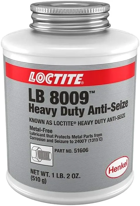 Loctite LB 8009 Paste Anti-Seize Lubricant - 1 lb 2 oz Bottle - Formerly Known as Loctite Heavy Duty Anti-Seize