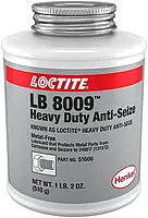 Loctite LB 8009 Paste Anti-Seize Lubricant - 1 lb 2 oz Bottle - Formerly Known as Loctite Heavy Duty Anti-Seize