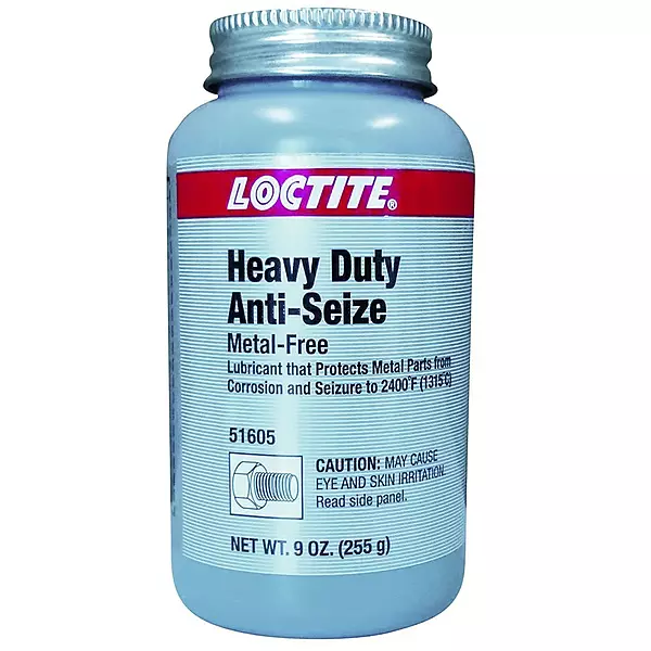 Loctite 51605 Gray LB 8009 Heavy Duty Anti-Seize Lubricant, -20 Degree F Lower Temperature Rating to 2400 Degree F Upper