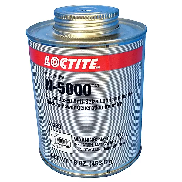 Loctite 51269 LB N-5000 High Purity Anti-Seize Brush Top Can, 1 lb.