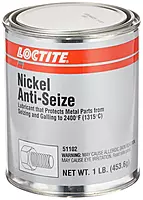 Loctite 51102 Gray LB 771 Nickel Anti-Seize Lubricant, 2400 Degree F Upper Temperature Rating, 1 lb. Can