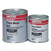 Pneu-Wear, 2 Part, Gray, 25 Lb, Kit