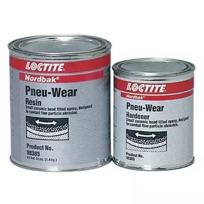 Pneu-Wear, 2 Part, Gray, 25 Lb, Kit