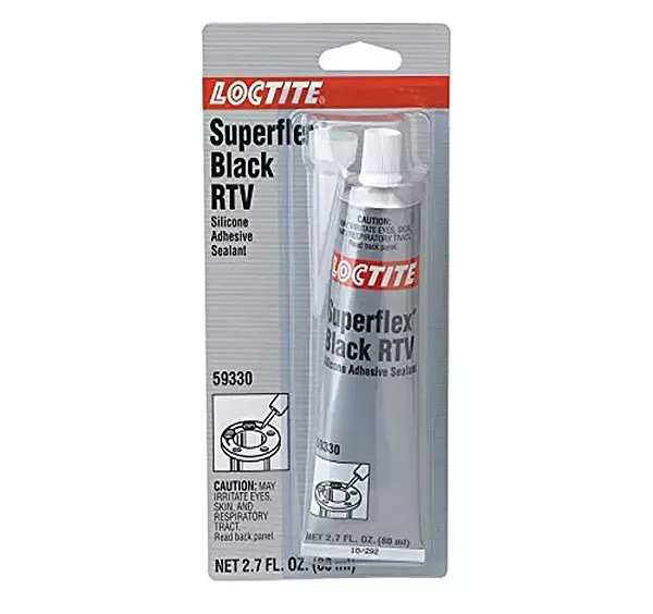 LOCTITE SI 593 RTV Silicone Adhesive Sealant, 80 mL, Black