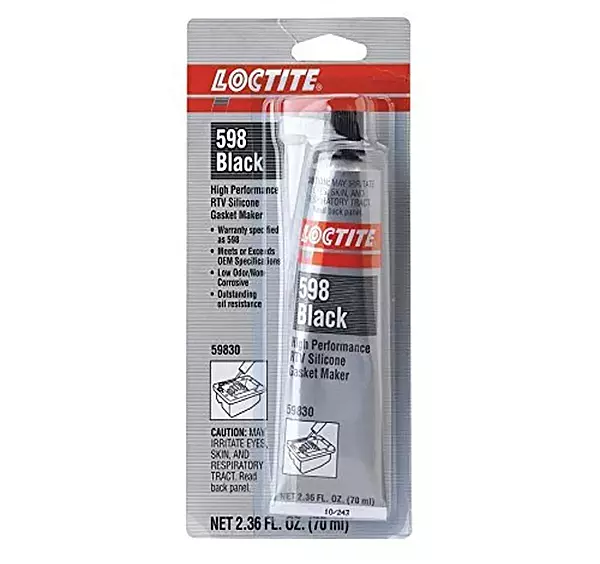 SI 598 Black High Performance RTV Gasket Maker
