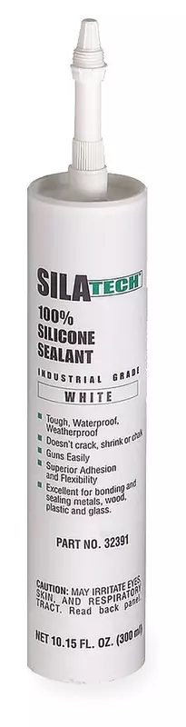 32391 Loctite Silicone Sealant, 10.15oz Cartridge, White